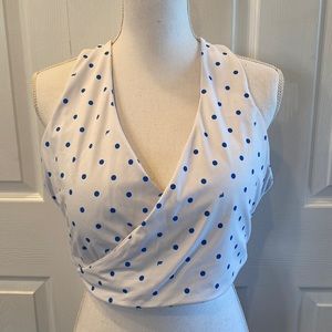 Fabletics sports bra 2X crisscross straps medium impact